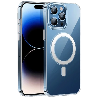 hoco. Maska za iPhone 15 Pro, magnetic, transparent - AS4