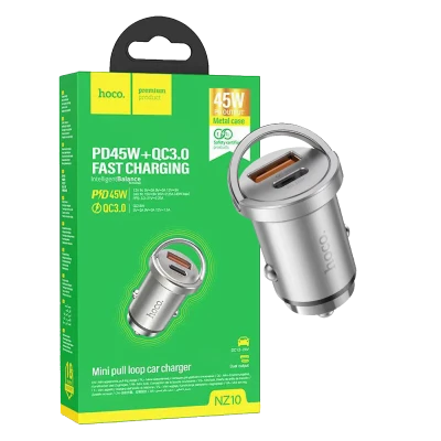 hoco. Auto punjač, brzi, PD45W+QC3.0 - NZ10 Handy