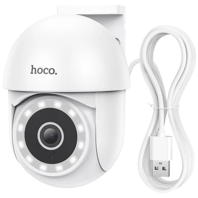 hoco. Kamera IP, 3MP, 1080p, WiFi, micro SD, Outdoor - D2 Outdoor PTZ