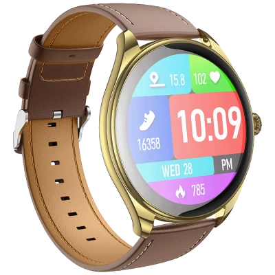 hoco. Pametni sat, 1.43" AMOLED, Bluetooth, IP67 - Y22 Champagne gold