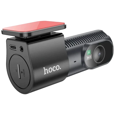 hoco. Auto kamera, 4 Mpxiel, 1.47" TFT LCD, 2K, microSD - DV7