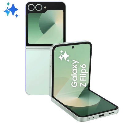 Samsung Smartphone 6.7/3.4", 5G, 8-Core 3.39GHz, RAM 12GB, 50Mpixel - Galaxy Z Flip 6 5G 12/256GB Green