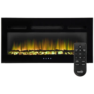 home Kamin, električni, 2000W, daljinski upravljač - FKKI 05