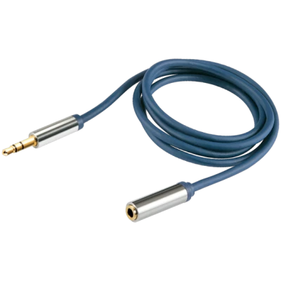 home RCA stereo kabl,3.5mm muški, 3.5mm ženski,prem.kv., 2.5met - A 54-2.5M