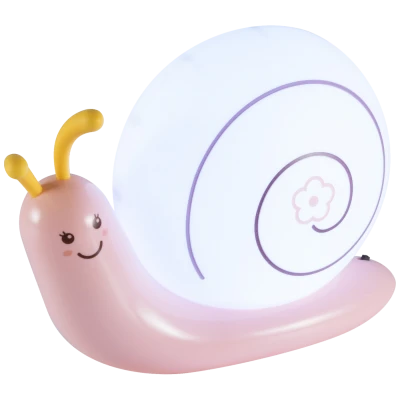 home Noćno svjetlo, LED, pužić, USB, pink - NLS 1/PI
