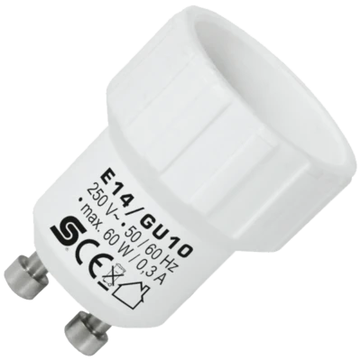 home Adapter za sijalično grlo GU10 na E14 - E14/GU10