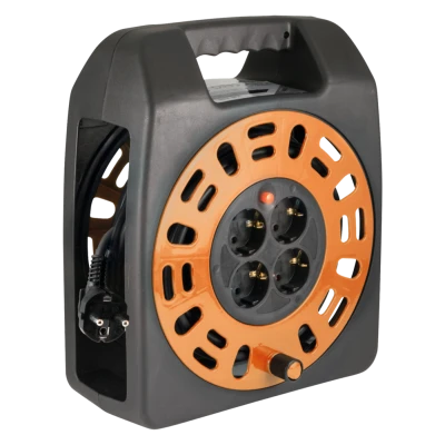 home Motalica za kabl, 20 met., H05VV-F, 3 x 1.0 mm², IP20 - HJR 3-20