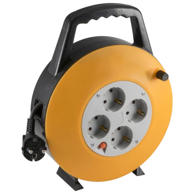 home Motalica za kabl, 10 met., H05VV-F, 3 x 1.0 mm², IP20 - HJR 3-10