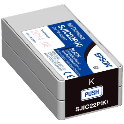 Epson Tinta za Epson TM-C3500, Black - SJIC22P(K)