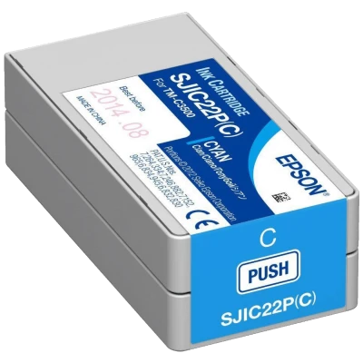 Epson Tinta za Epson TM-C3500, Cyan - SJIC22P(C)