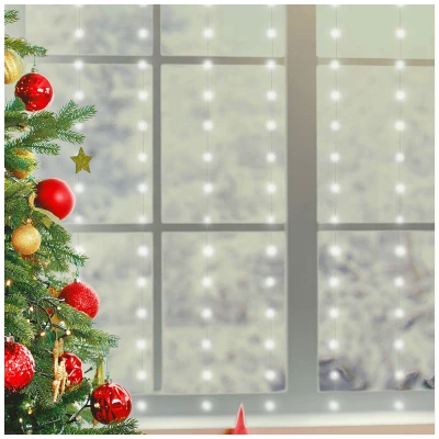 home Dekorativna rasvjeta, micro LED svjetlosna zavjesa - MLF 200/WH