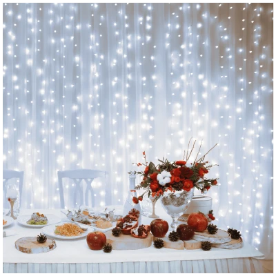 home Dekorativna LED rasvjeta, LED svjetlosna zavjesa - DLF 210/WH