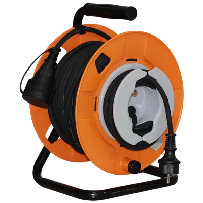 home Motalica za kabl, 25 met., H05RR-FG, 1.5 mm², IP44 - HJR 25-3