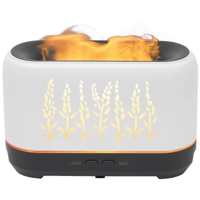 home Ultrazvučni aroma difuzor, ovlaživač, efekt plamena, 200ml - AD 200F