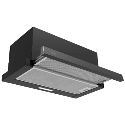 home Napa TWISTER, 60 cm, protok 440 m³/h, 105W, crna - KPE 6044B