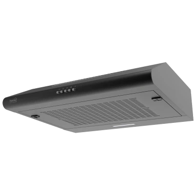 home Napa HURRICANE 60 cm,protok 380 m³/h,2 motora,200W, crna - KPE 6038B