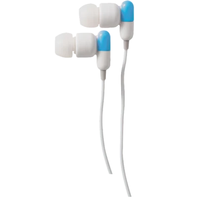 SAL Slušalice, stereo, 3,5mm, bijelo/plavo - EP 8/BL
