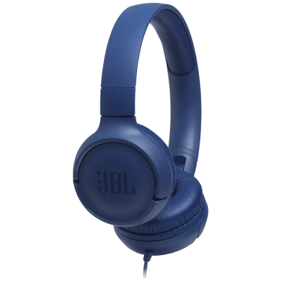JBL Slušalice sa mikrofonom, headset, 3.5mm, sklopive - Tune 500 Blue