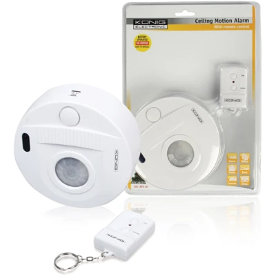 Konig Stropni alarm sa detektorom pokreta 130dB - SEC-APC10