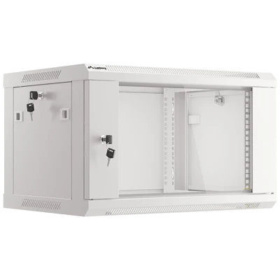 Lanberg Rack Ormar, 600 / 368 / 450 mm - RACK CABINET 6U, 19", Gray