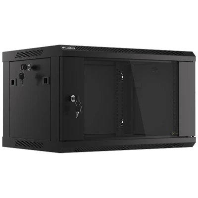 Lanberg Rack Ormar, 600 / 368 / 450 mm - RACK CABINET 6U, 19", Black