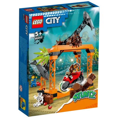 Lego Izazov napad ajkule na kaskaderskoj stazi, LEGO City
