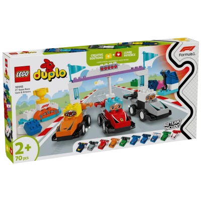 Lego Trkaći automobili i vozači timova za F1, LEGO Duplo - F1 automobili i vozači