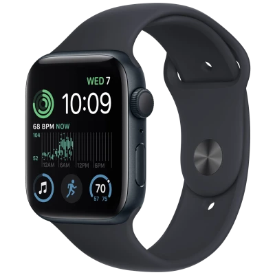 Apple SAT pametni, 1.78" LTPO OLED zaslon, vodootporan BT, WiFi - Watch SE 2022 44mm Midnight AC