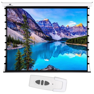 Maclean Platno za projektor sa motorom i zatezanjem, 300 x 220 cm - MC-952