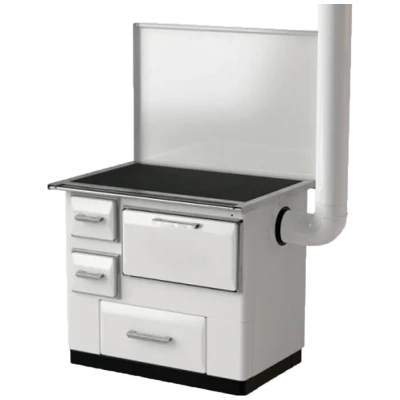 MBS Štednjak na čvrsto gorivo, 8.5 / 9.5kW, desni - MBS 7D