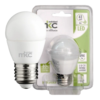 MKC Sijalica,LED 6W, E27, 4000K,220V AC,prirodno bijela svjetlos - LED MINISFERA E27/6W-N