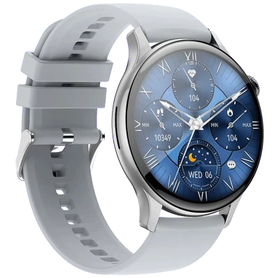 hoco. Pametni sat, 1.43", AMOLED zaslon, Bluetooth, IP68 - Y10 Pro Silver