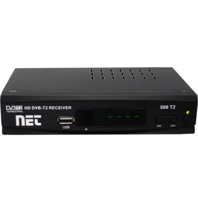 NET Prijemnik zemaljski,DVB-T2,Scart,HDMI,RF Modulator, displey - 500 T2