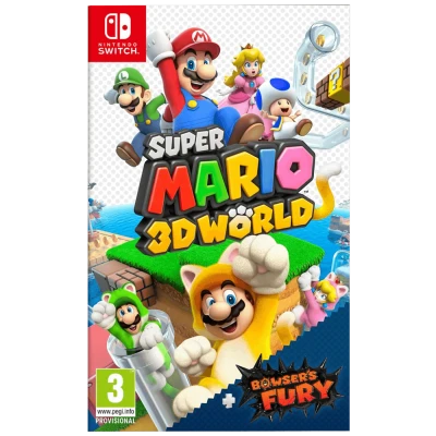 Nintendo Igra za Nintendo Switch: Mario 3D Worlds+Browser Fury - Switch Mario 3D Worlds+Browser Fury