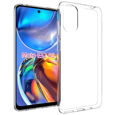 NN-Su Maska za Motorola Moto E32 4G, Transparent - Motorola E32 4G TPU Phone Case