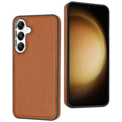 NN-Su Maska za Samsung S24+, koža, braon - Galaxy S24+ Leather Case(Brown)
