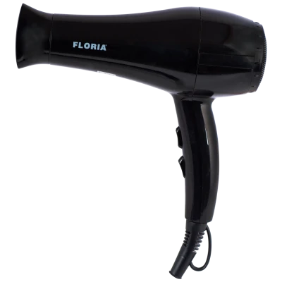 Floria Fen za kosu, 2000 W, crna - ZLN8983/BK