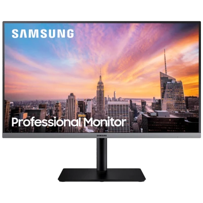 Samsung Monitor 27", Pivot, IPS LED, FullHD, HDMI, DisplayPort - LS27R650FDUXEN