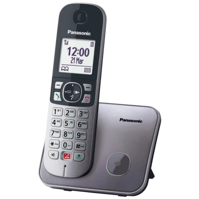 Panasonic Telefon bežični, DECT, 1,8" LCD zaslon, spikerfon - KX-TG6811FXM