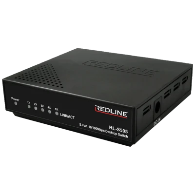 REDLINE 5-portni mrežni switch, 10/100Mbps - RL-S505