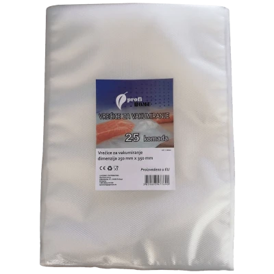 profi HOME Vrećice/Folije za vakumiranje, 250 x 350 mm, 25 kom - 497681