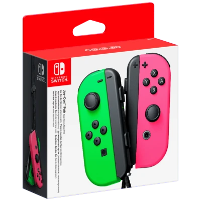 Nintendo Joy-Con za Nintendo Switch, Bluetooth, Neon Green/Neon Pink - Switch Joy-Con Green/Pink