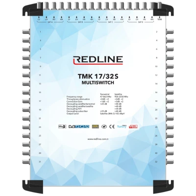REDLINE Multišalter 4 satelita na 32 utičnica - TMK 17/32S