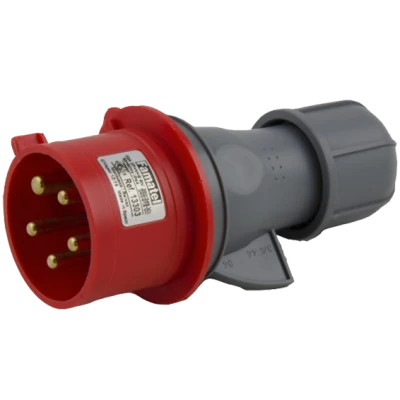 Famatel Utikač, 32A/380÷415, 5 Polni (3P+N+E), IP44 - 13303