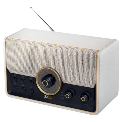 SAL Retro radio, AM-FM-BT-USB-mSD - RRT 6B