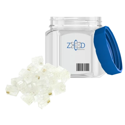 ZED electronic Telefonski konektor,  6/6, pakiranje  100 komada - TK/100