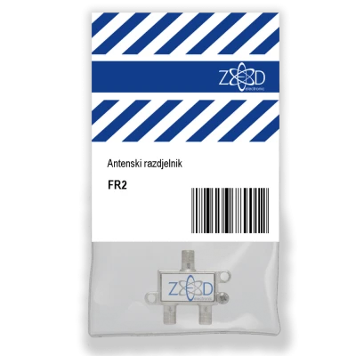 ZED electronic Antenski razdjelnik 1 ulaz - 2 izlaza, 5-2400MHz - FR2