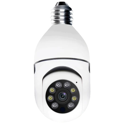 Escam Kamera za video nadzor, detektor pokreta, 4Mpixel, E27, WiFi - PR001