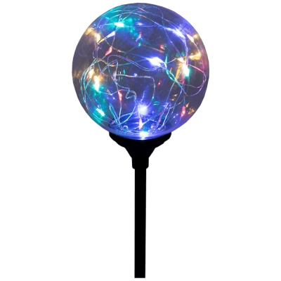 home Solarna vrtna LED lampa, staklo/plastika, 600 mAh - MX 623