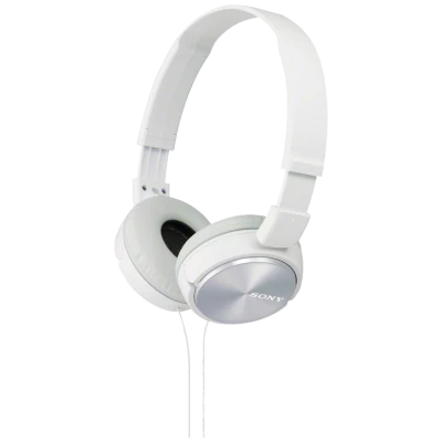 Sony Slušalice, stereo, sklopive, bijele - MDRZX310W.AE